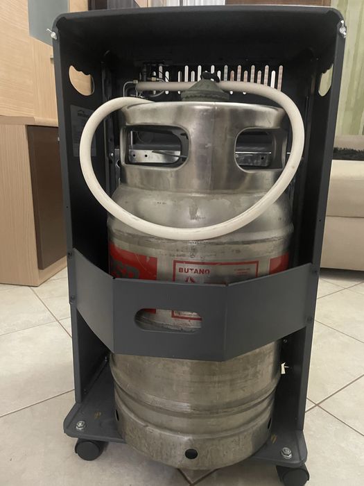 Aquecedor a gas com garrafa incluida