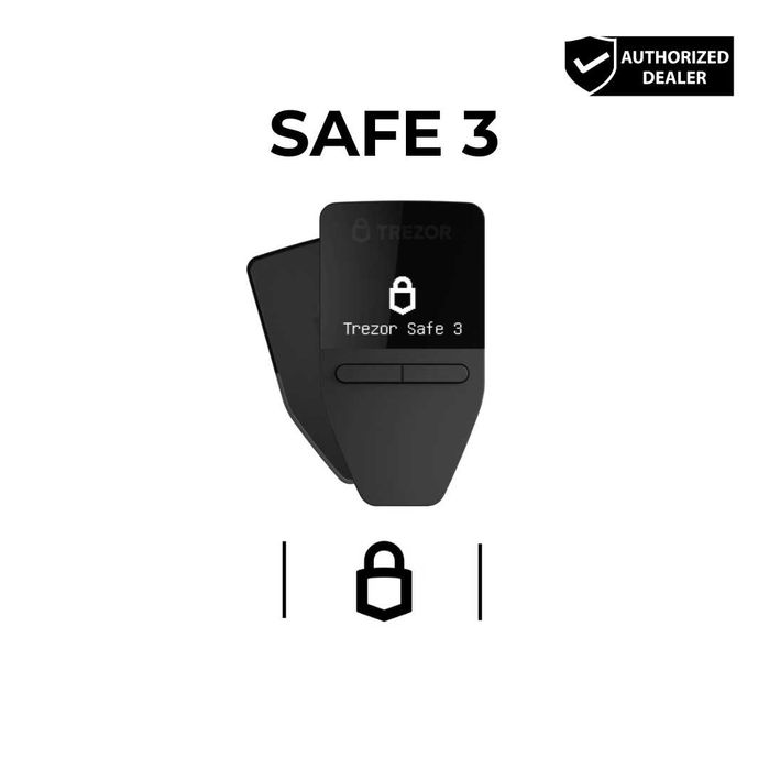 Portfel do kryptowalut Trezor Safe 3