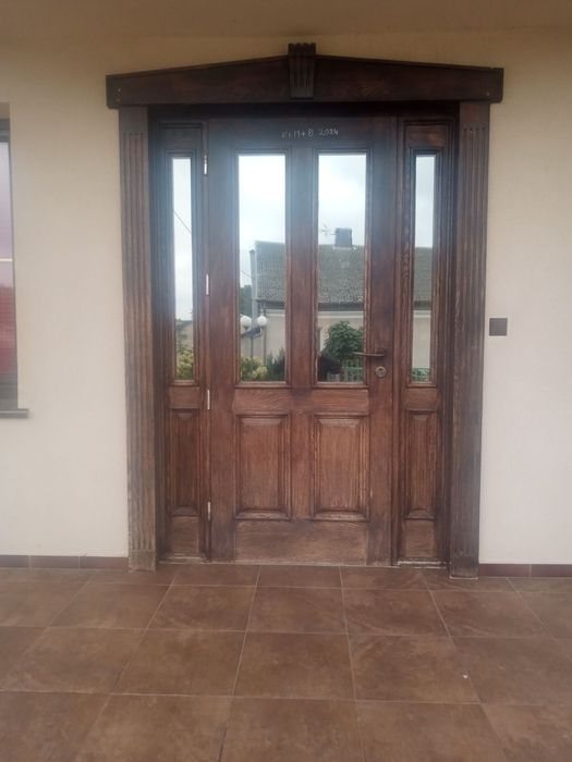 Renowacja, malowanie ,naprawa okien i drzwi drewnianych