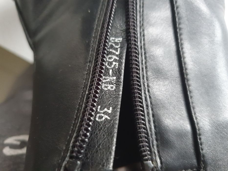 Botki ba platformie .skora ekologiczna rozmiar 36