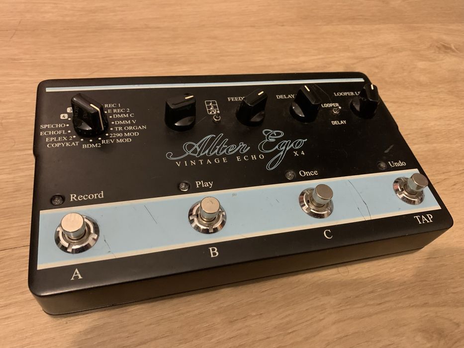 Pedal delay TC Electronic Alter Ego X4 Vintage Echo