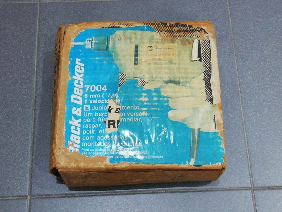 Black & Decker 1/4, Electric Drill, Mod. 7004, Vintage