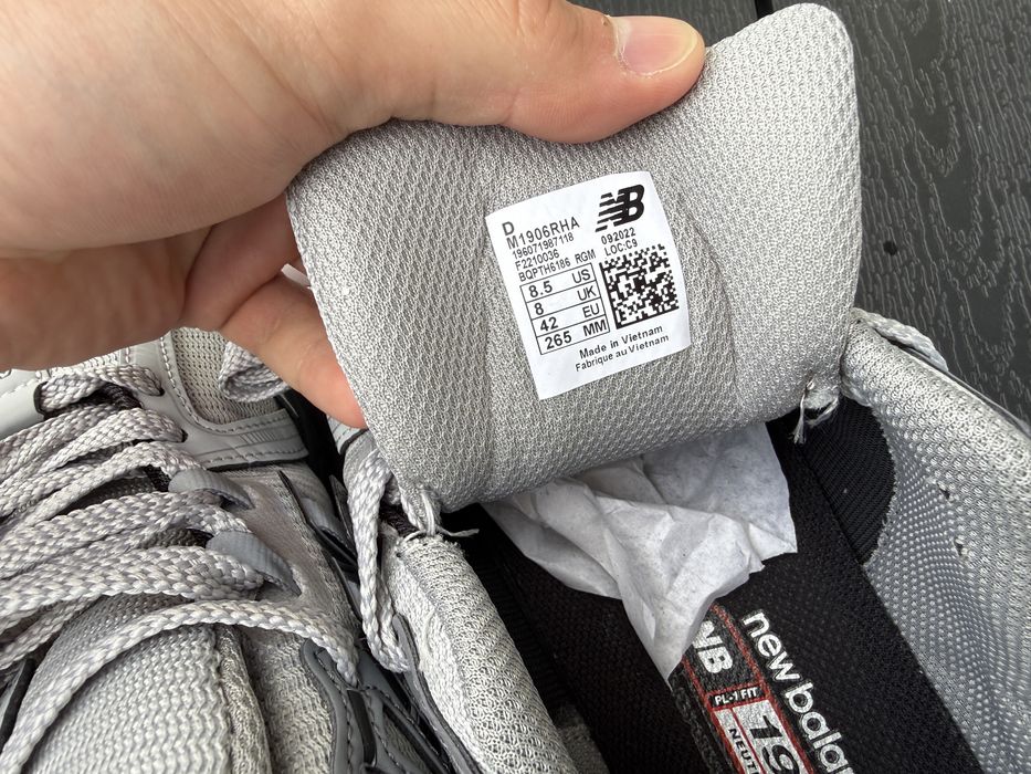 New Balance 1906R Brighton Gray Black Steel Silver Grey Beige