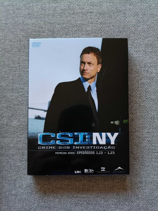 DVD série televisiva "SCI:NY - crime sob investigação New York" temporada 1