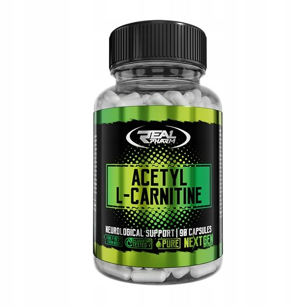 real pharm - acetyl l-carnitine 90 kaps
