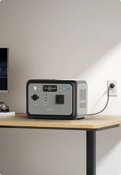 Зарядна станція OUKITEL P800E PLUS 800W 512Wh LiFePO4