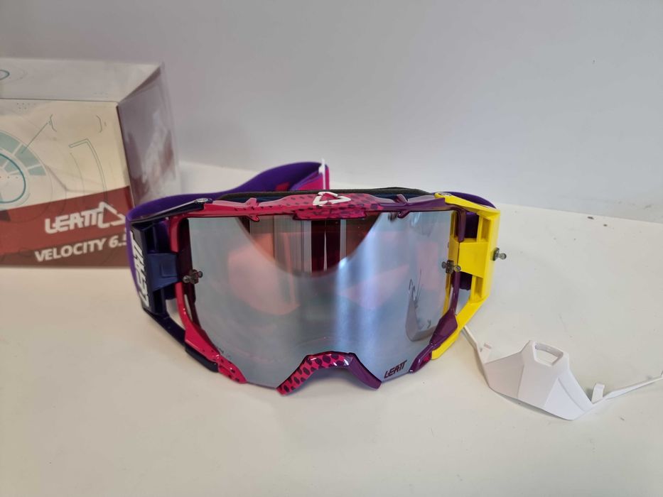 Маска очки для мотокросса мотоокуляри LEATT Velocity 4.5 5.5 6.5 різні