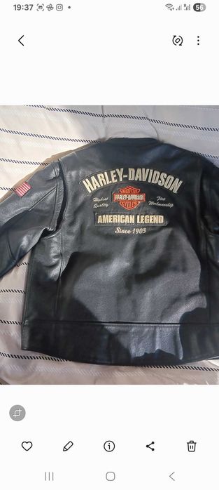 Kurtka skórzana Harley Davidson XL