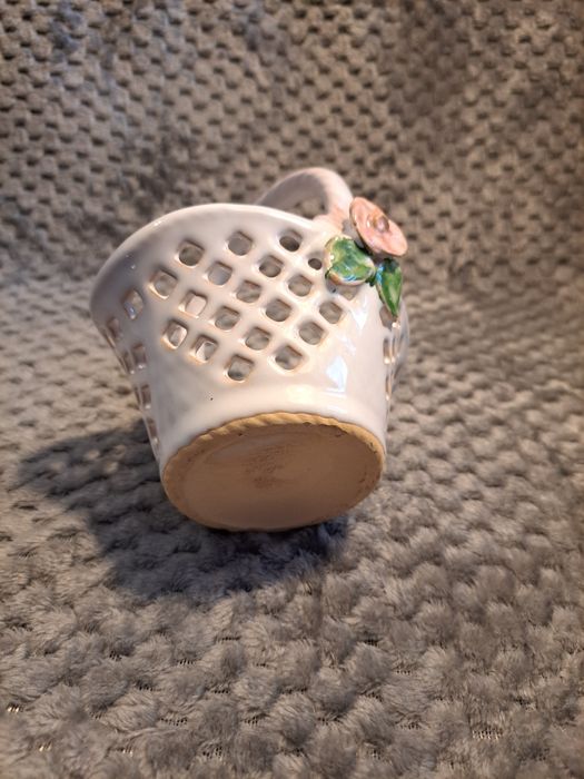 Ceramiczny koszyczek koszyk ozdoba