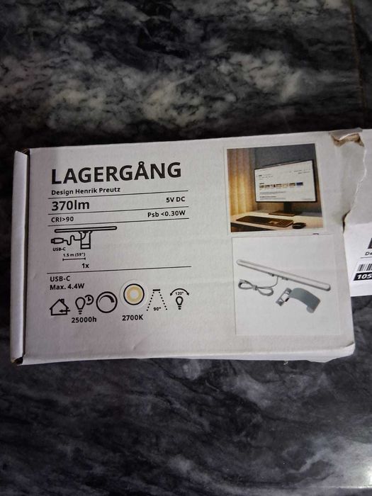 Lâmpada  Ikea Langergang