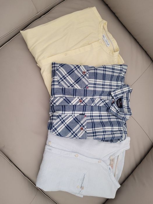3 camisas 13-14 anos (Zara;Tiffosi )