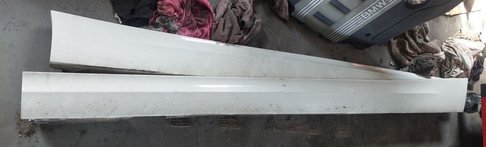 alpinweiss a300 bialy prog  istwa progowa lewa prawa bmw 90 e91 lift