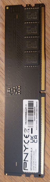 Pamięć RAM PNY DDR5 32GB 4800MHz CL40 bulk nowa