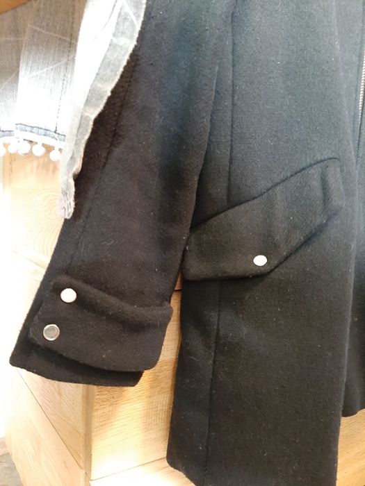 Mango płaszcz Audrey S wełna