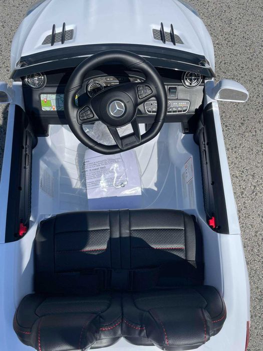 NOWE Auto na akumulator Mercedes SL65 EVA Skóra Samochód  dla dzieci