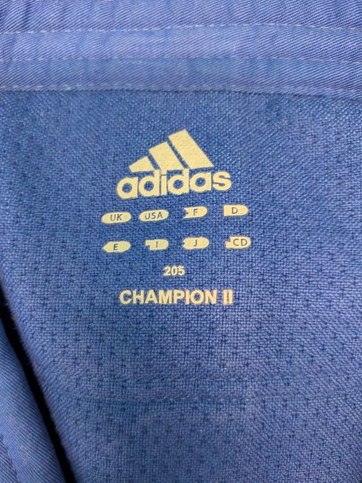 Judoga Adidas Champion 2  Niebieska Approved