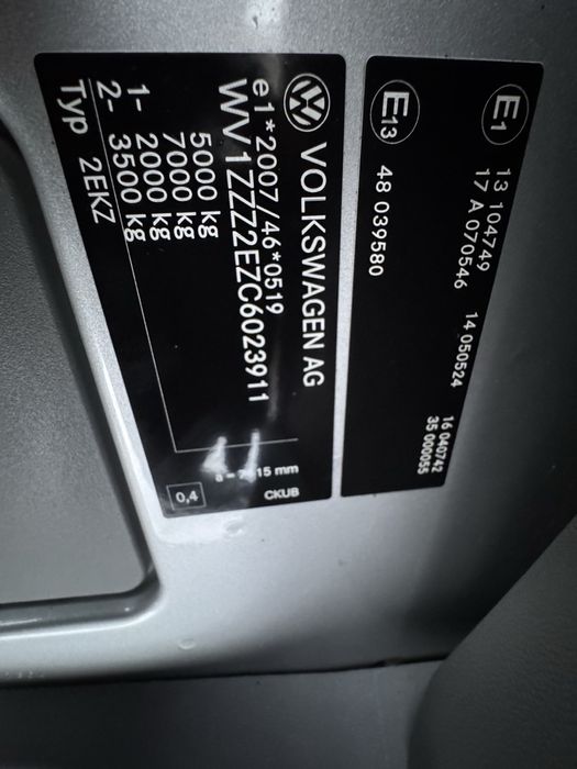 Volkswagen Crafter 2012