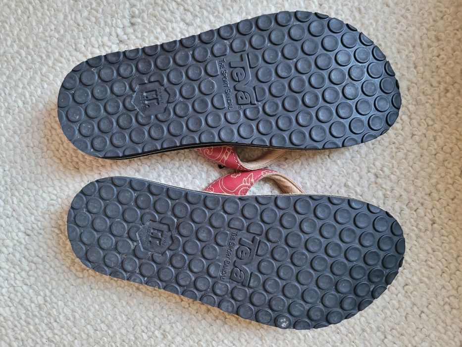 Teva klapki japonki skóra naturalna 37 sandały buty