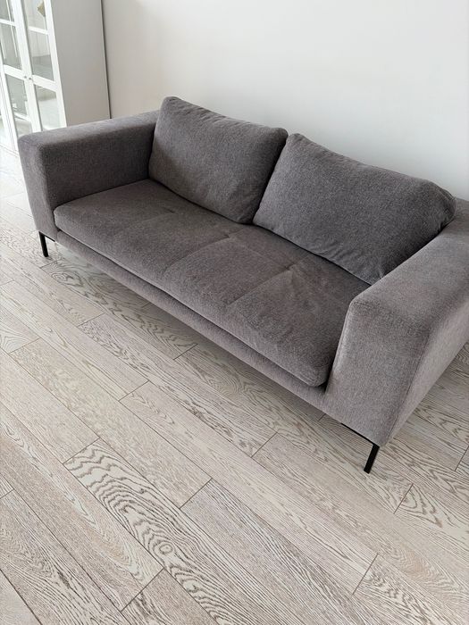 Szara sofa 100x200 cm - Toruń - Sits