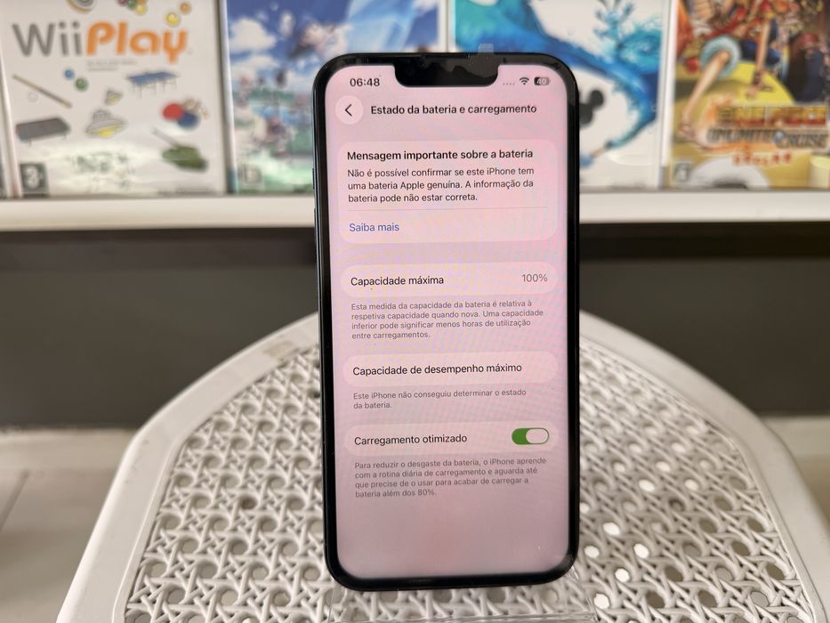 iPhone 13 256GB Meia-Noite (Preto) – Bateria a 100% – Desbloqueado