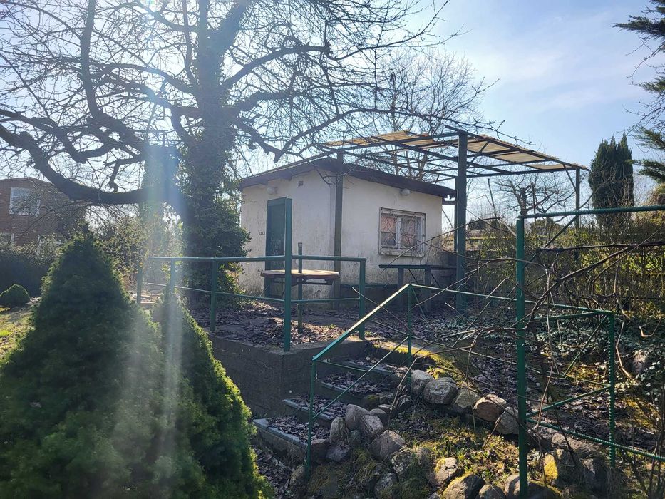 Przestronny ogródek działkowy ROD 625 m², z domkiem i przyłączami