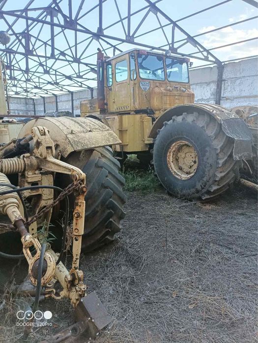 трактор К701 борона дисковая в рабочем состоянии