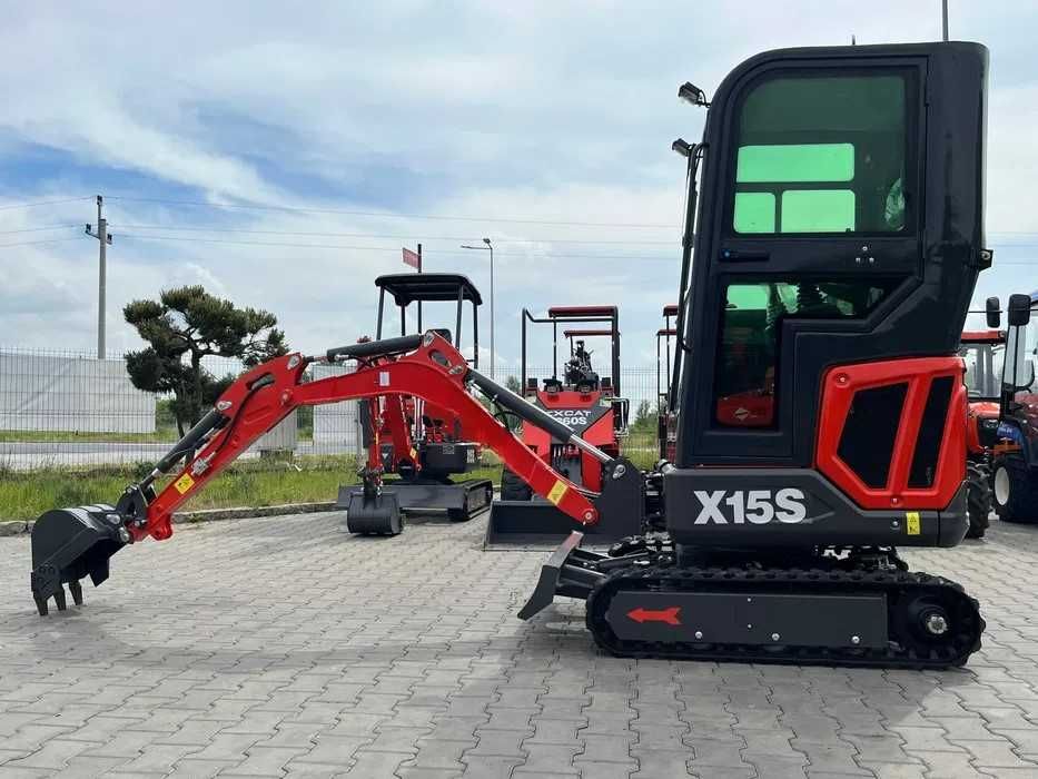 Minikoparka, Nowa, 1500kg, Leasing, Raty.