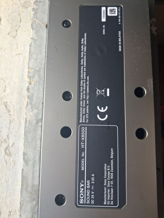 SoundBar Sony HT X-8500