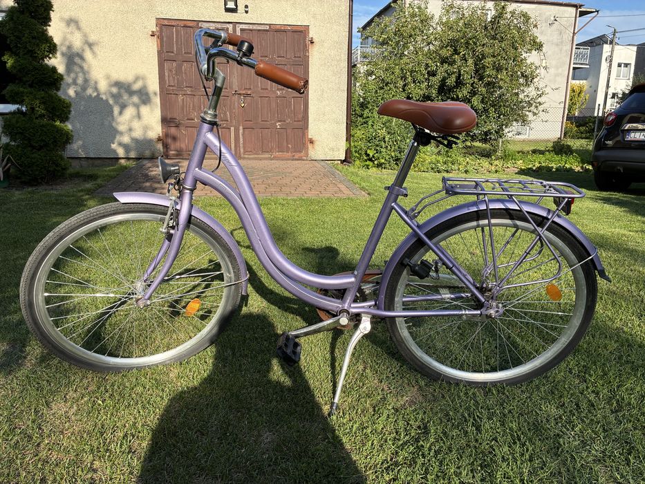 Rower miejski damski Romet Angel — styl retro, stan bardzo dobry
