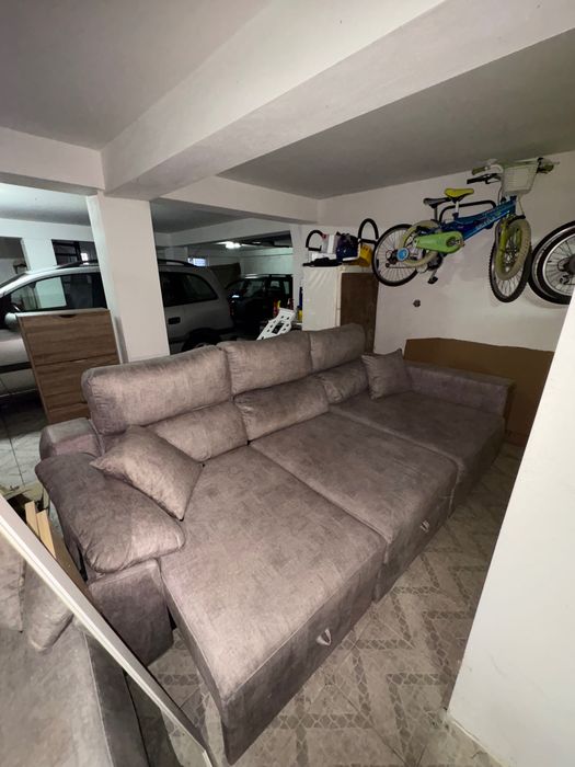 Sofá cama c/chaise longue