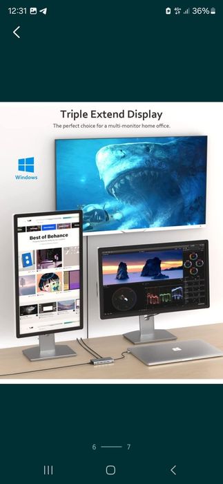 Dockstation Concentrador USB C 12 em 1