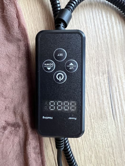 Elektryczna poduszka rozgrzewająca z pilotem nowa
