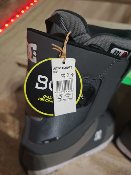 Buty snowboardowe męskie DC Control dark shadow 43