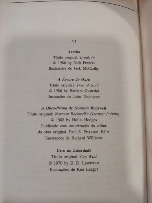 Livro condensados Readers Digest