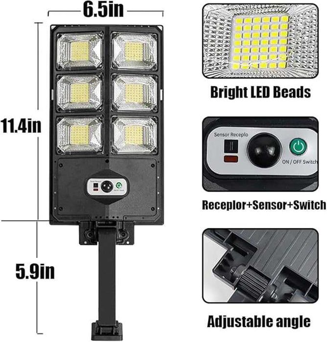 Luz Led a Energia Solar Nova e Profissional