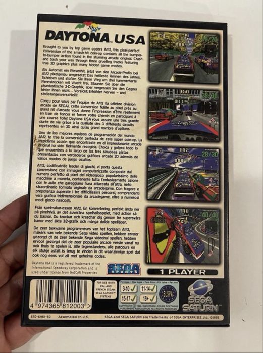 Daytona USA Sega Saturn
