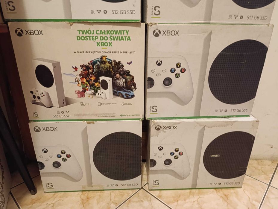 Kolekcja kartonów do konsoli Xbox Series S, Xbox Series X