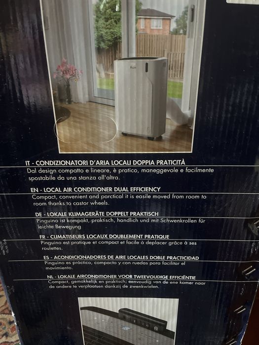 Ar condicionado Portátil. Novo. Eficiência A