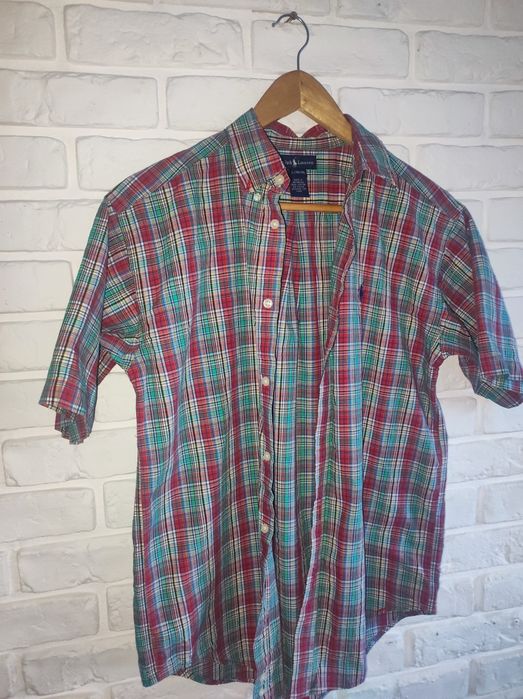 Koszula krata Ralph Lauren roz m