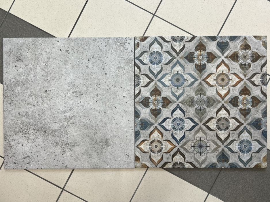 Płytki Gres szkliwiony DARKSIDE GRYS 60 X 60 Leroy Merlin PARADYŻ