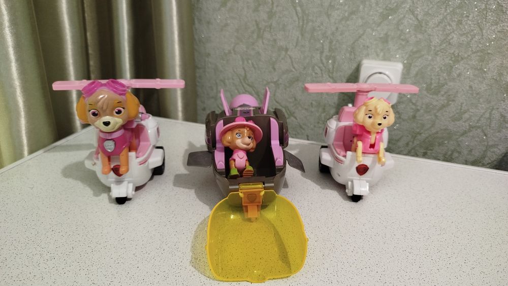 Скай с музыкальными машинами Щенячий патруль