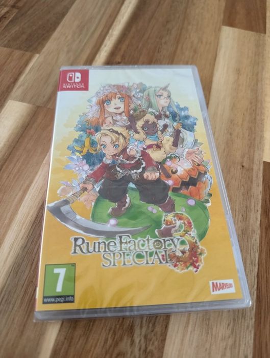 Nintendo switch Rune Factory 3 Special NOVO