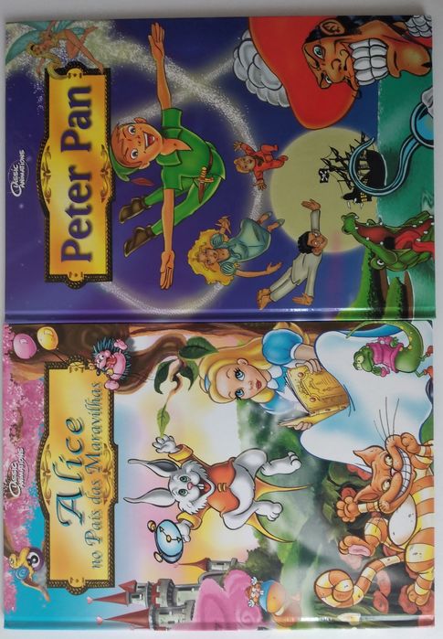 Clássicos infantis/juvenis - 7 livros novos da Disney