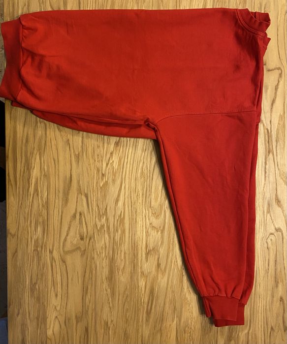 Czerwona bluza XXL