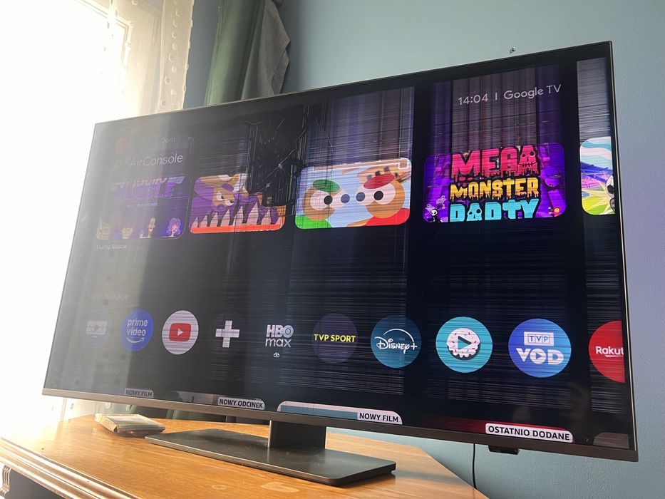 Tv PHILIPS AMBILIGHT 4K uszkodzona matryca