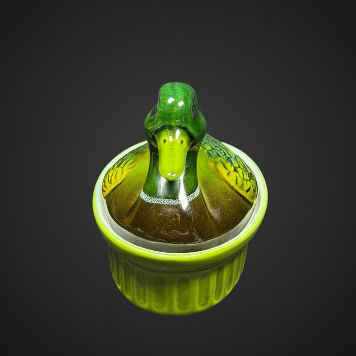 Ceramiczna Kaczka Terrina Francja Pojemnik B6/021543