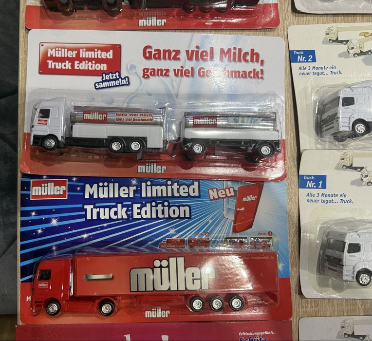 Duża Kolekcja 40 modeli ciężarówek znanych marek skala 1:87