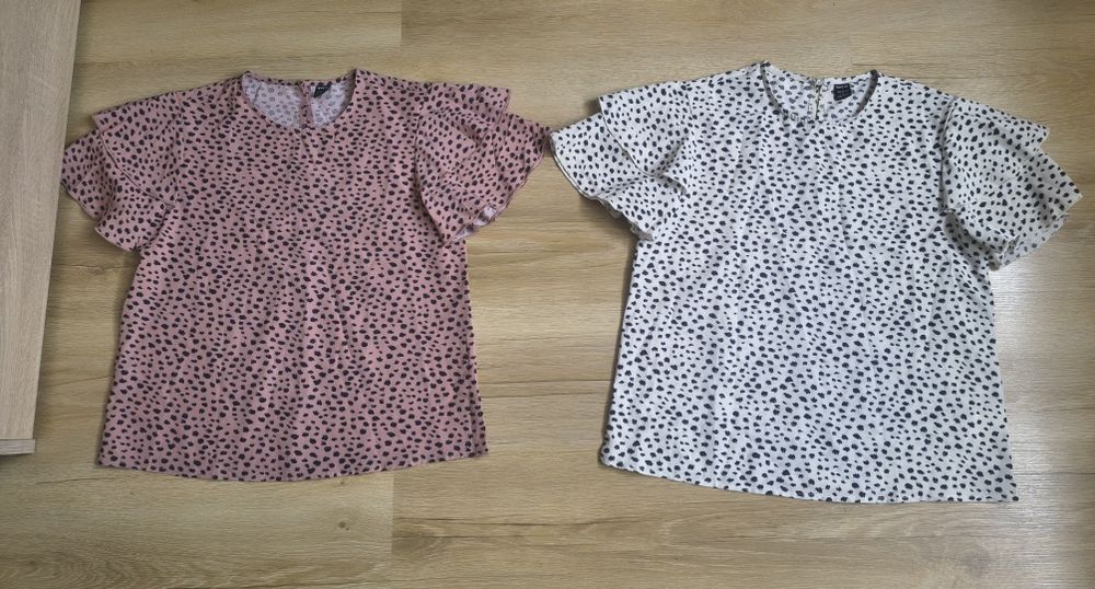 2x bluzeczka damska krótki rękaw r. S Shein
