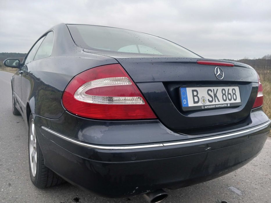 Mercedes-Benz. CLK 200 Kompressor, 1.8 benzyna, Automat, Elegance