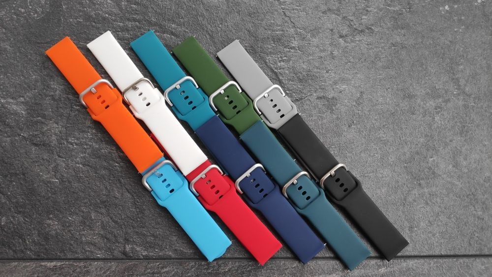 Спортивные ремешки на Samsung,Amazfit GTS,bip Garmin, Huawei 20мм 22mm